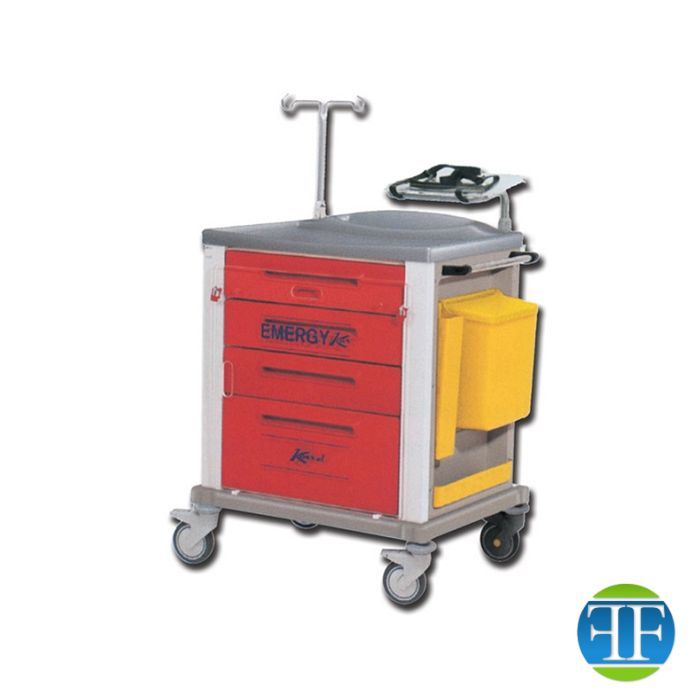 Carrello per emergenza - standard 82 x 64 x h 100 cm